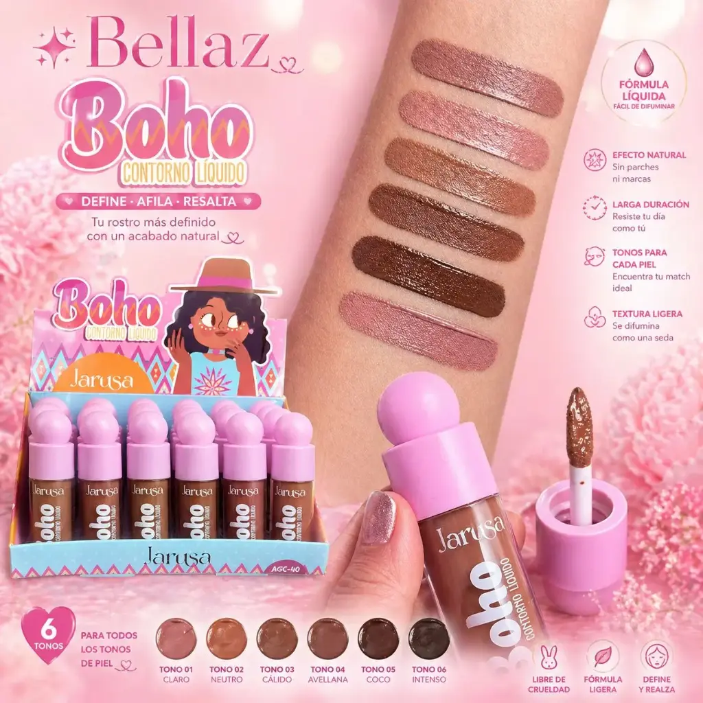 Contorno boho AGC- 40 jarusa 