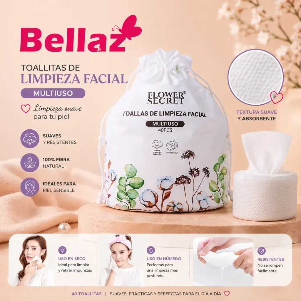 Toallas de limpieza facial  rollo  XLJ-01 