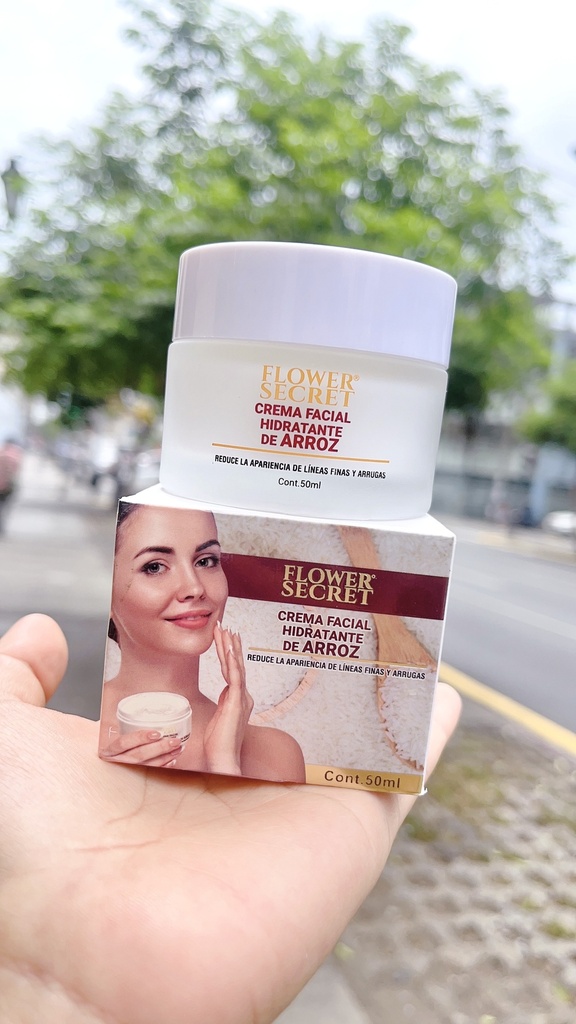 Crema facial hidratante de arroz - FS YLDS35