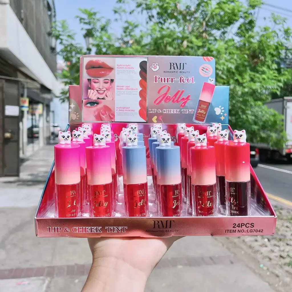 Tinta labios Jelly gatito R.M.T  L7092