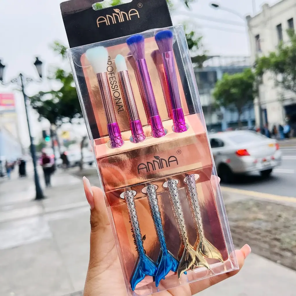 Brocha ojos x4 sirena - Annina AN1041