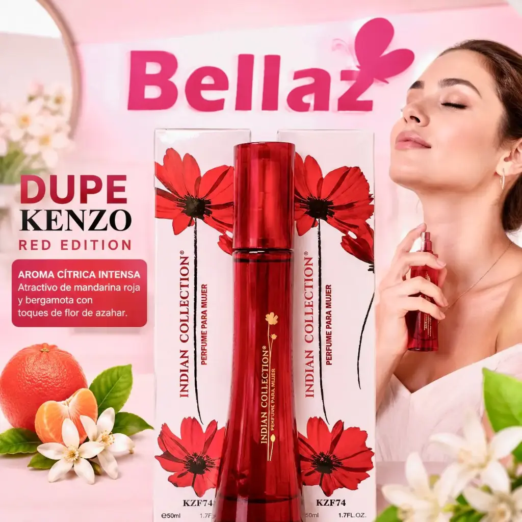 Perfume dama Kenzo Red Edition - KZF174 Indian Collection