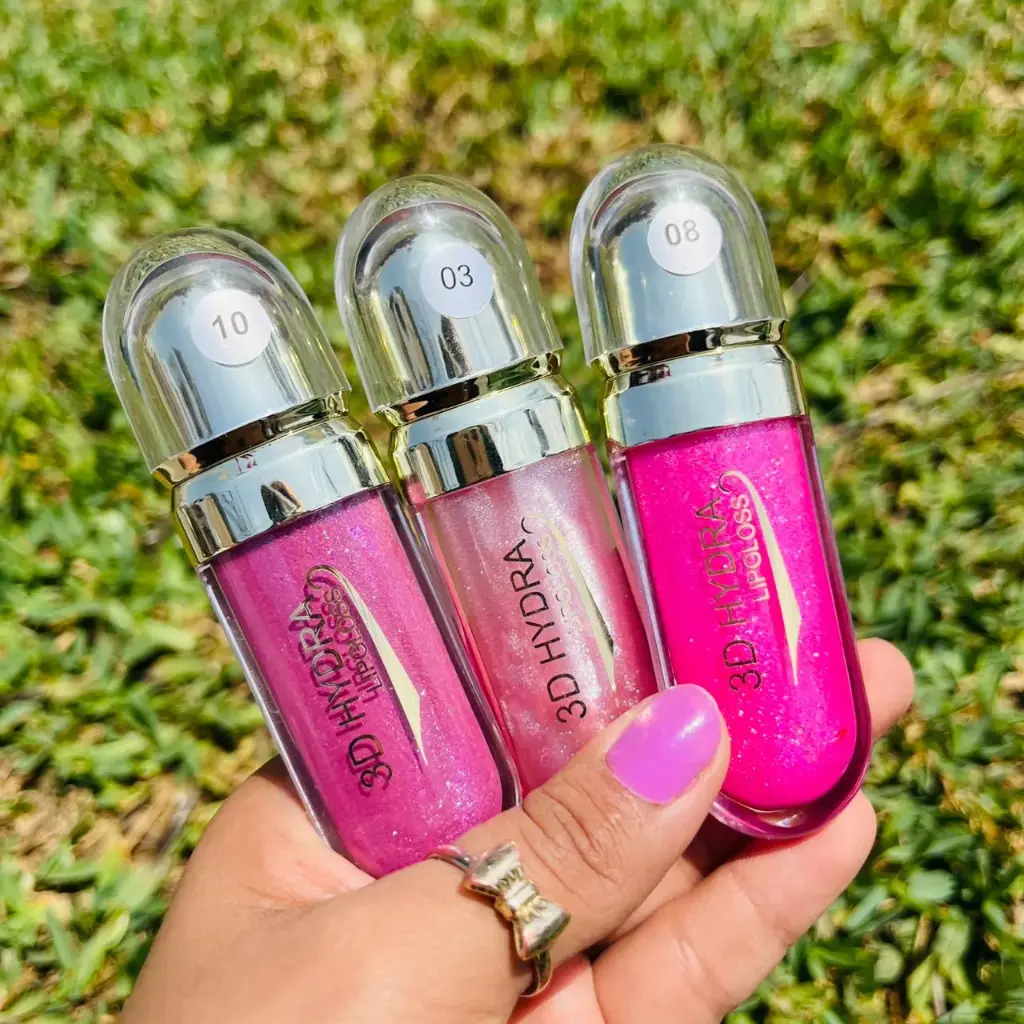 3D Lipgloss Milano Levres tapa plateada - E.B 7268E