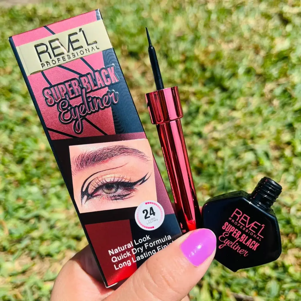 Delineador Super Black pincel Revel SH-200