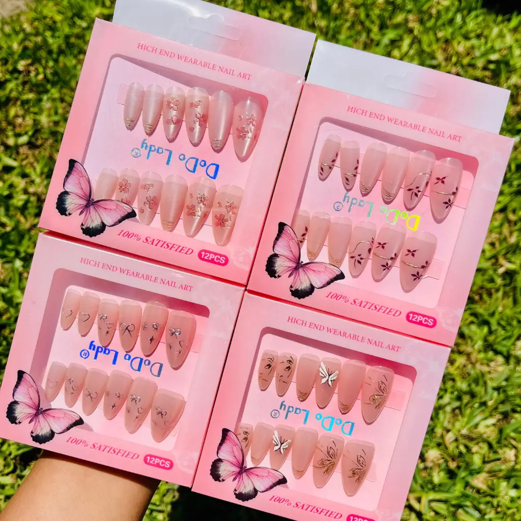 Uñas caja mariposa nude Dodo Lady - 260 
