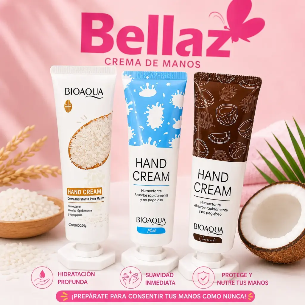 Crema de manos MIX aclarante