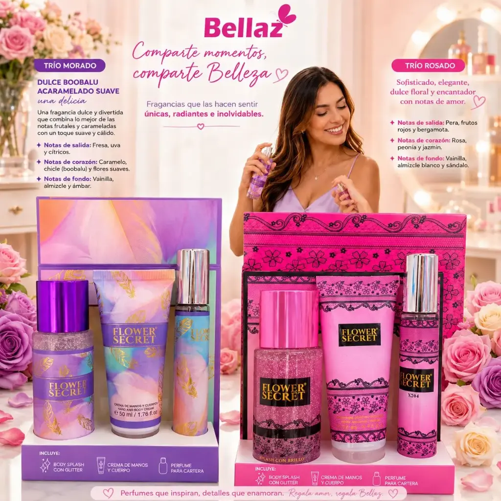 Kit Perfume+ Crema+ Colonia
