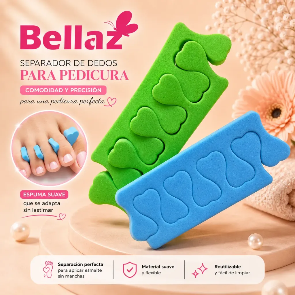 Separador Dedos para Maniquiur X2- ZJC2