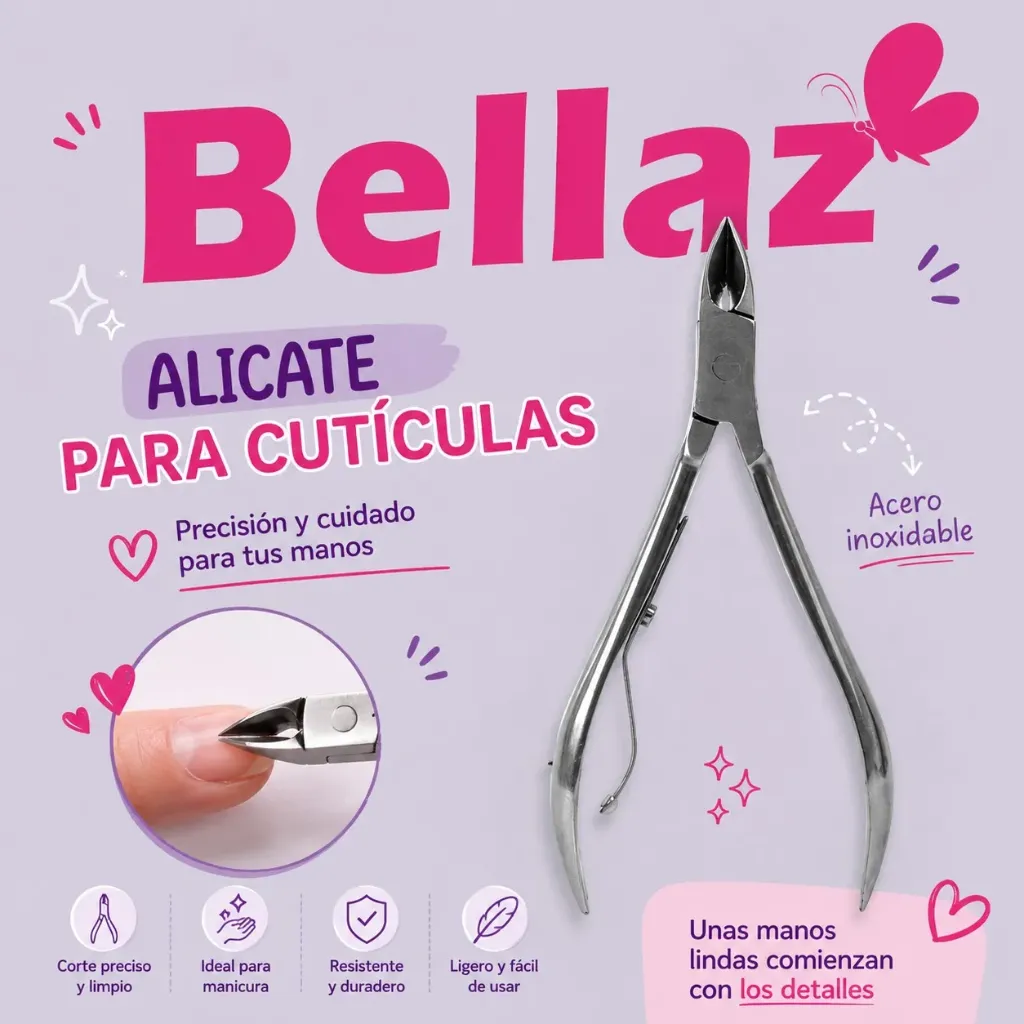 Alicate cuticulas bella M911