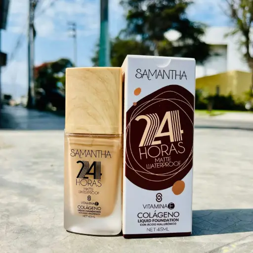 Base alta cobertura 24 h samantha - 337