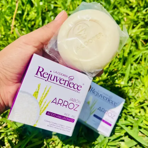 Jabón arroz La Cooper
