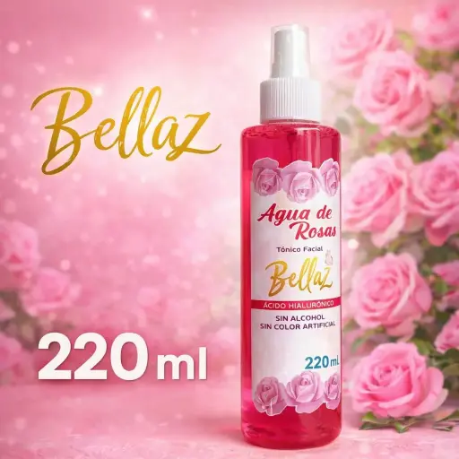Agua de Rosas Bellaz Mediano 220 ml