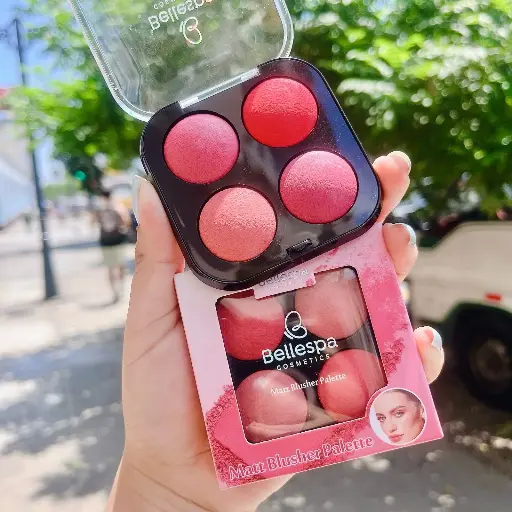 Paleta Rubor Matt x 4 Bellaspa  CEL-396