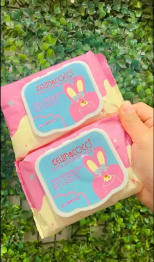 Pañitos desmaquillantes conejo - KC1048