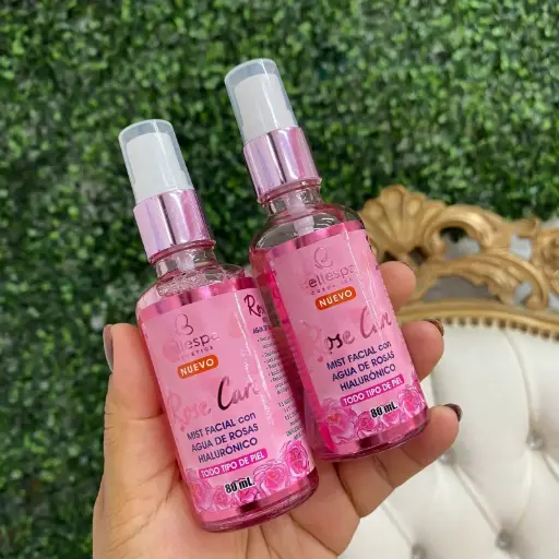 Mist facial Agua de rosas 80 ML - Bellaspa AGRO03 