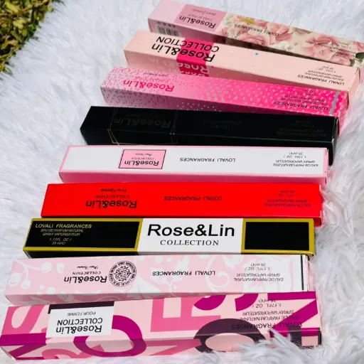 Mix Rose&Lin Perfume Dama Cartera