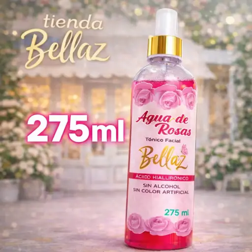 Agua de Rosas Bellaz Maxi 275 ml