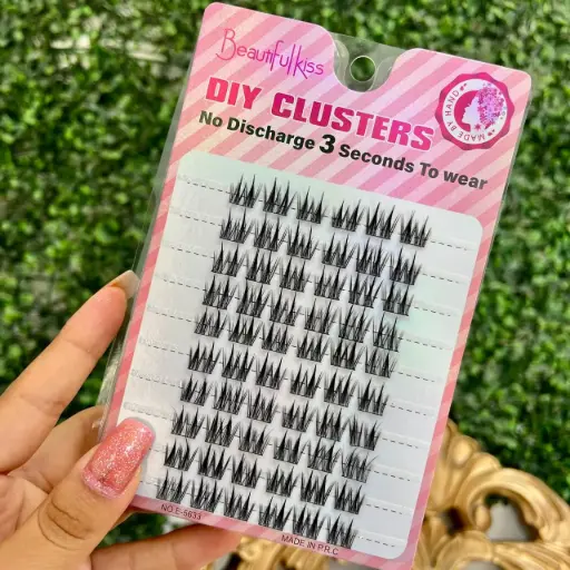 Pestañas efecto Anime Double Cute - Beautiful Kiss E5633